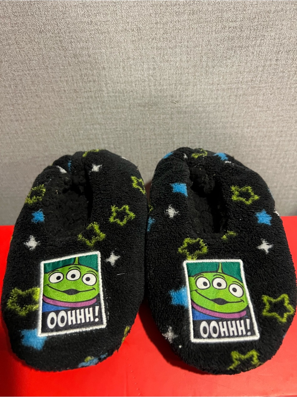 Disney Pixar Toy Story Children’s Snuggle Toes Slippers Size S/M